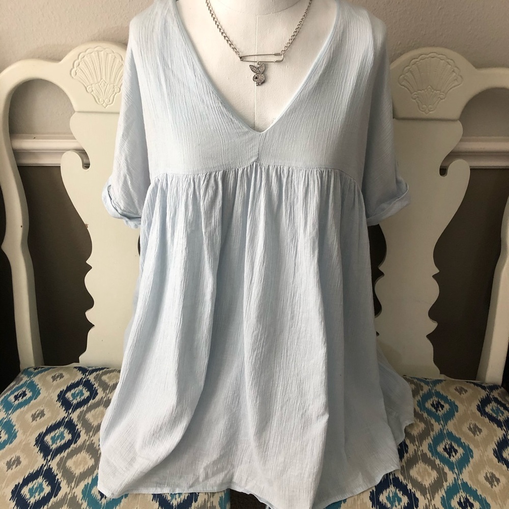 Listicle Baby Doll top